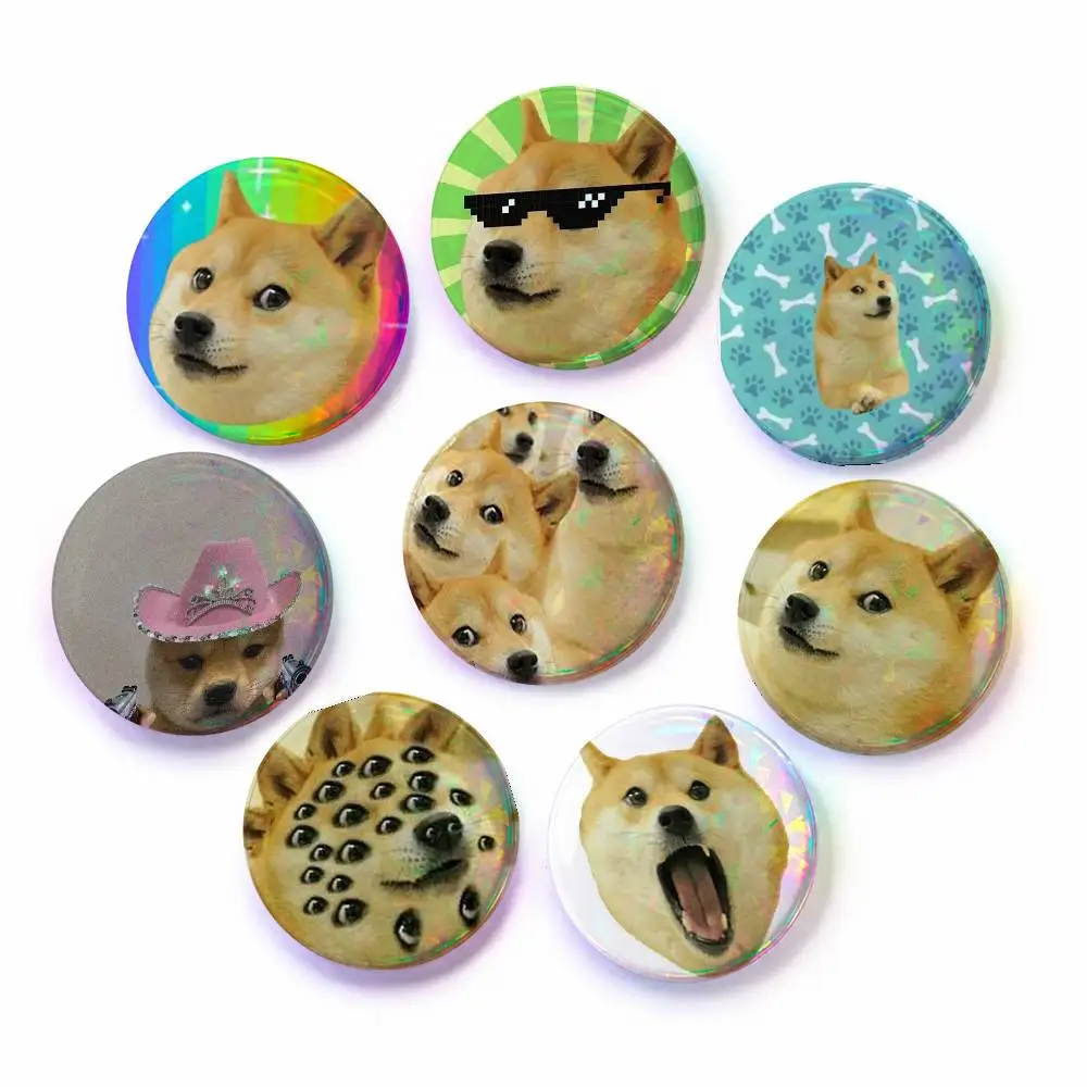 A-dog Anime Round Badges, Brooches, Clothing Accessories, Birthday Gifts, Anime Conventions