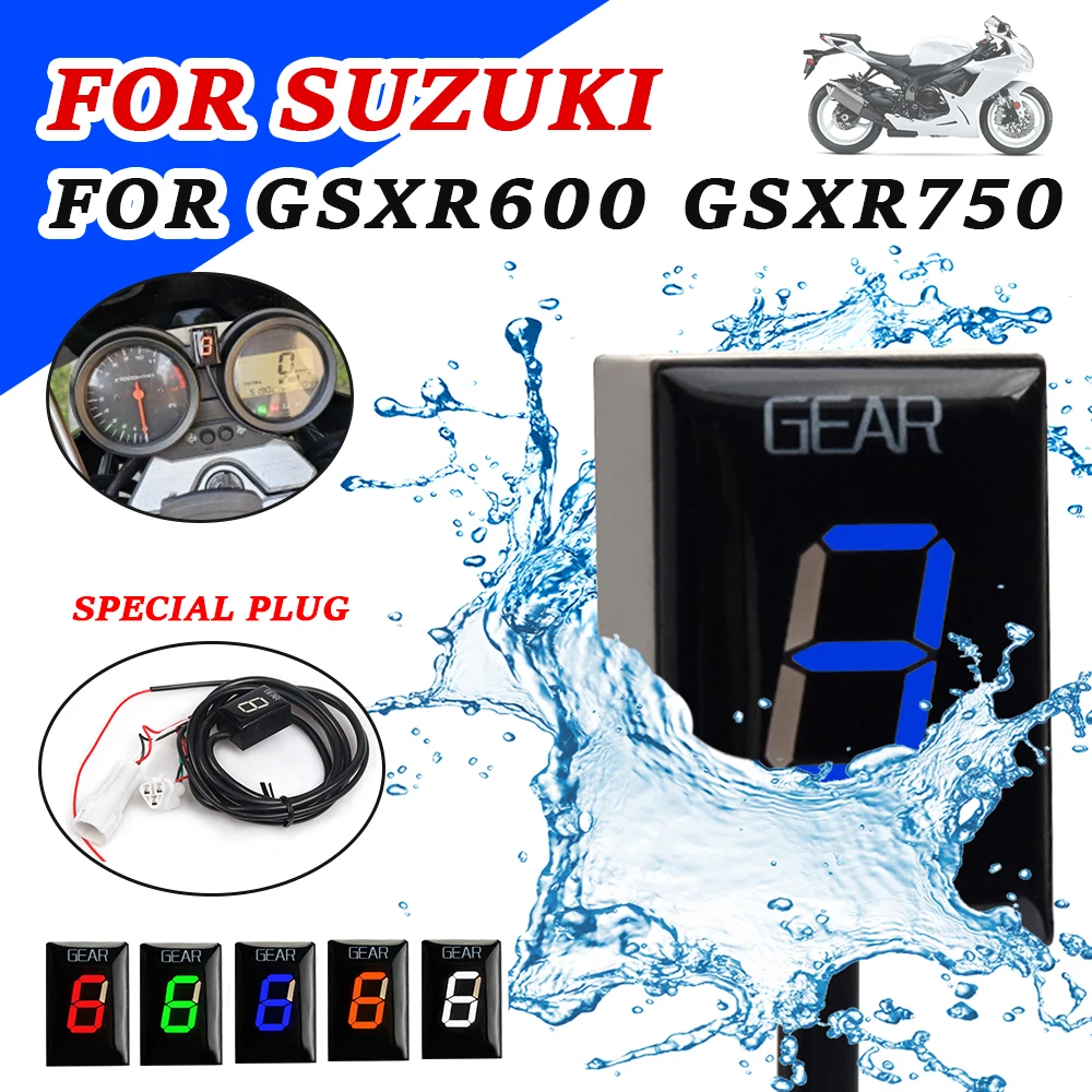 Motorcycle Accessories Gear Indicator Display Meter Ecu Mount Speed Display For Suzuki GSXR600 GSXR750 GSXR 600 GSX-R 750 2020