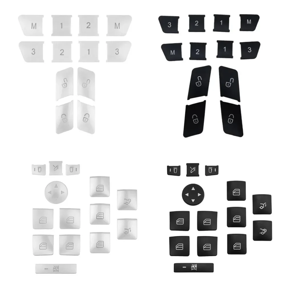 Для Mercedes Benz A B C E GLA CLA GLK GLE ML класс W204 W212 автомобильное стекло для окна фотография разблокировка двери наклейки