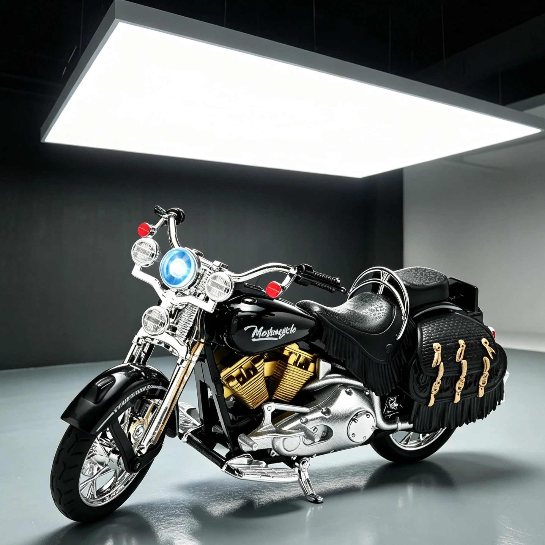 1:10 Harley Alloy Motorcycle Model Simulation Motorbike Collectible Display Ornament Gift