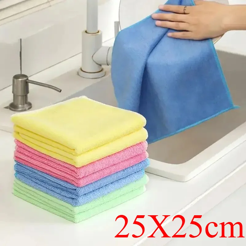 10/5/3 stks Microfiber Reinigingsdoekje, Afwasdoek Huishoudelijke Vod Keuken Badkamer Reinigingsdoekje Duurzame Absorberende Handdoek