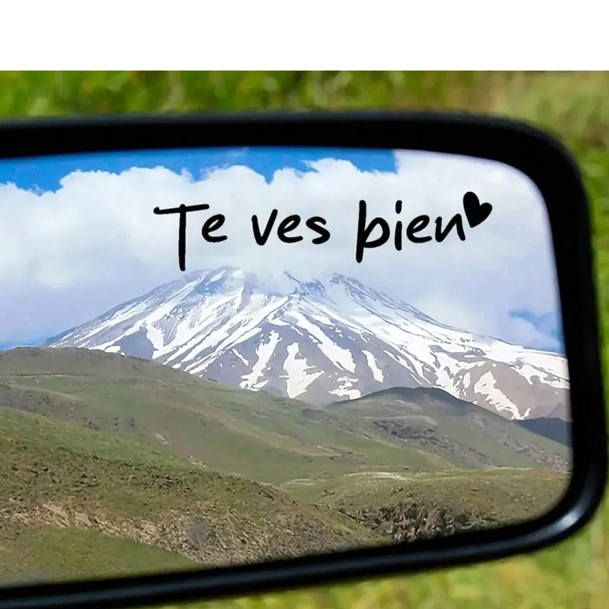 Spanish Te Ves Bien Quote Sticker You Look Good Vinyl Decal for Mirror Car Rearview Window Wall Laptop Decoration