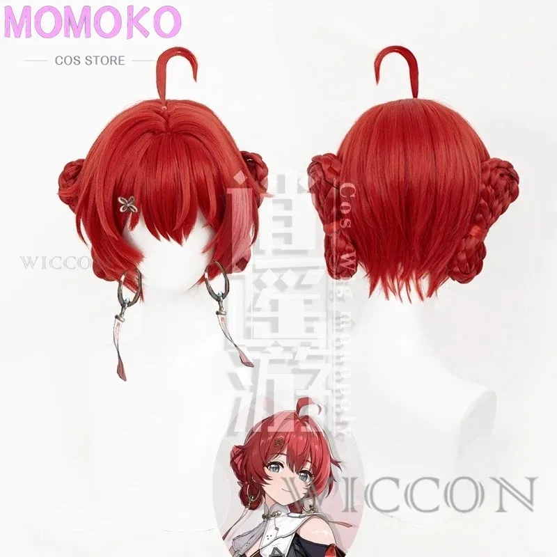 لعبة CyWuthering Waves Game Danjin شخصية واحدة مع شعر وردي أزياء حارس مستقيمة وغير معقوبة مليئة بمقاس S