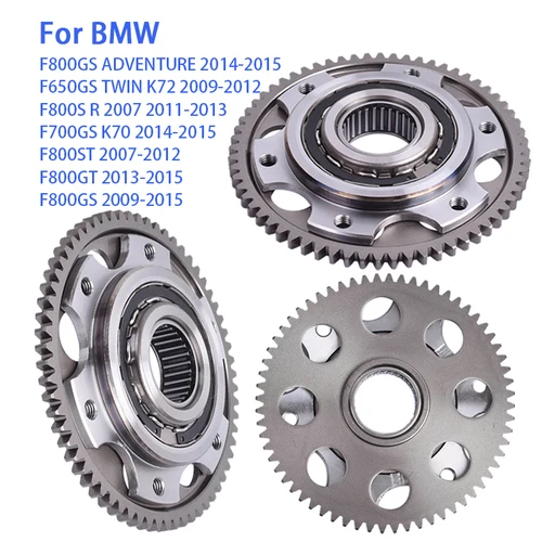 Conjunto de engranaje de embrague de arranque unidireccional para BMW F650GS F800S 2011-2013 F800ST F800GT F800GS 2009-2015 F700GS K70 F 650/700/800 GS S ST