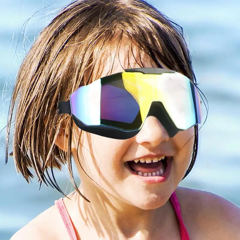 Anti-Fog-Pool brille keine undichte Schwimm brille Weitsicht Kinder Schwimm brille extra Silikons chicht klare Sicht voller Schutz Nr.