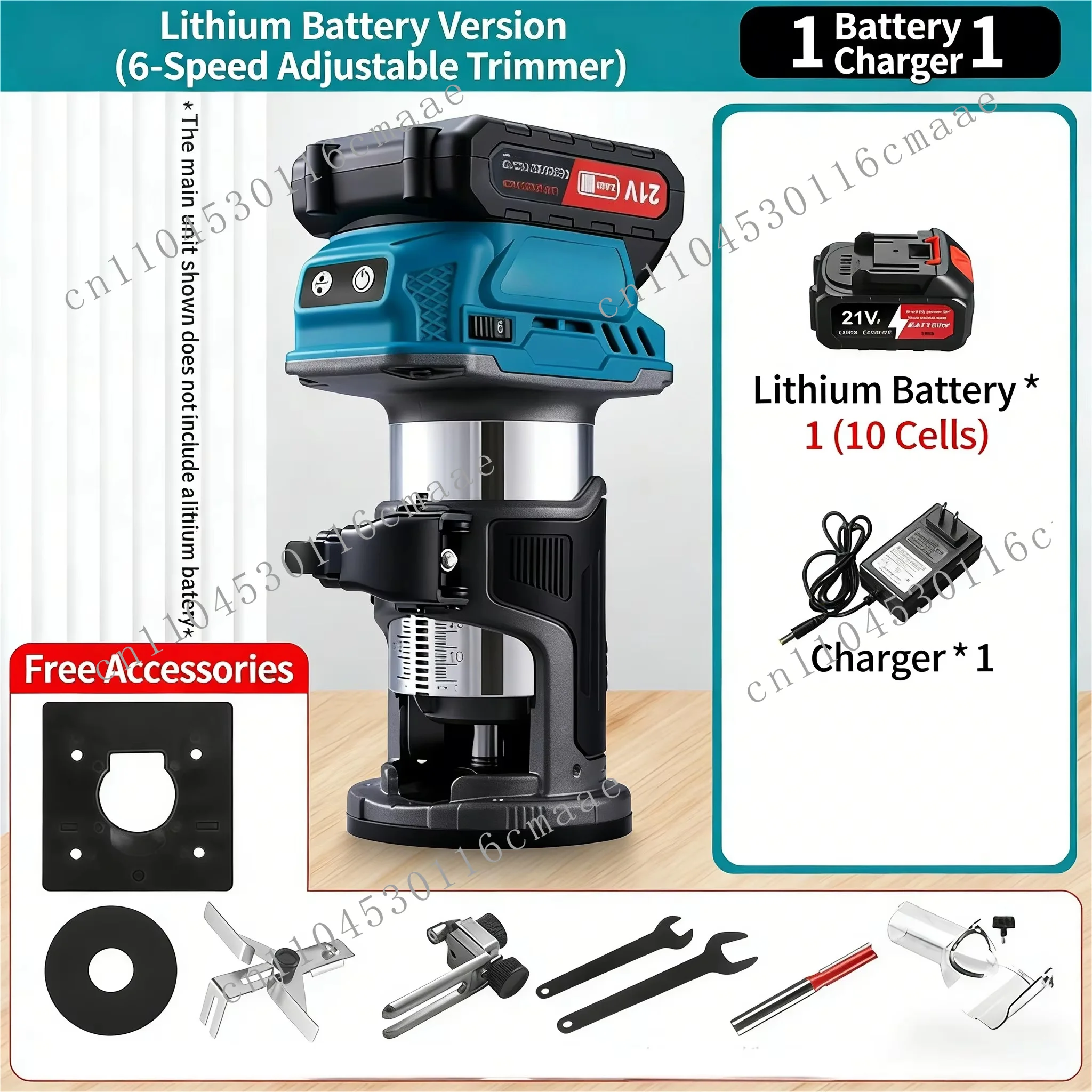 Industrial Handheld Engraving Machine - Rechargeable Multifunctional Woodworking Engraving Machine and Slotting Tools