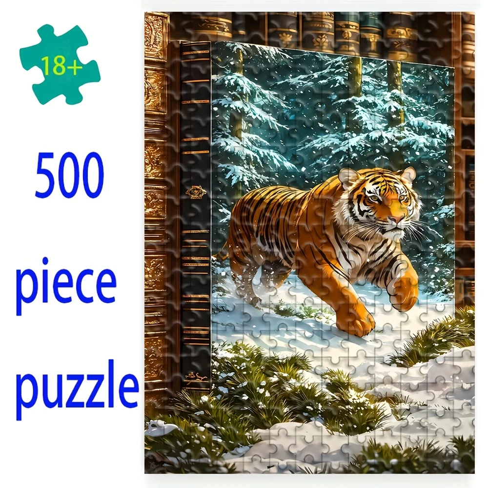 ปริศนาสำหรับผู้ใหญ่ 500/1000 ชิ้น |   เกมครอบครัวที่สนุกสนานและคลายเครียดคุณภาพสูง เหมาะสำหรับวันเกิด คริสต์มาส ฮาโลวีน และเป็นของขวัญ