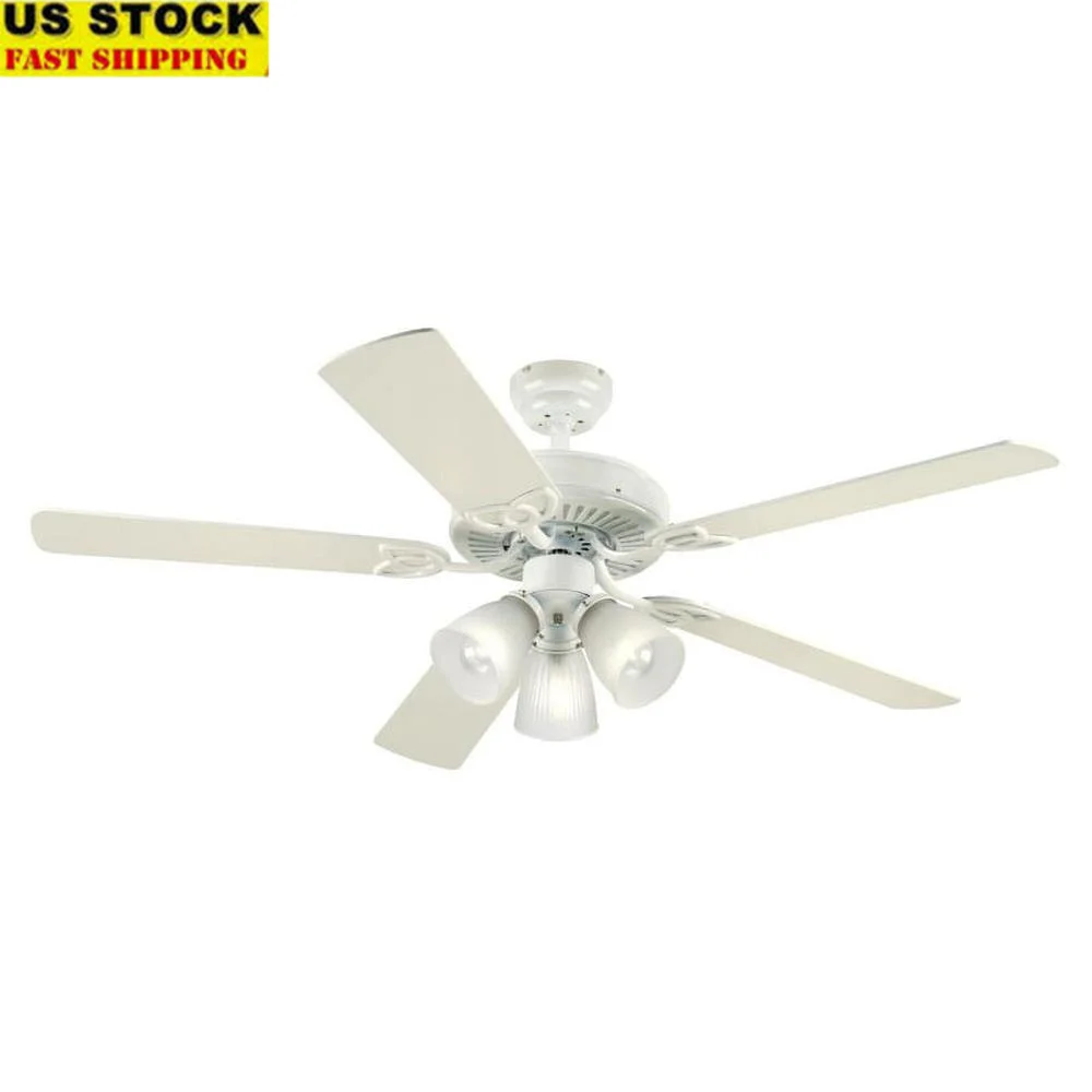 

Винтажный внутренний потолочный вентилятор с регулируемой яркостью, светодиодные лампы, энергоэффективный комплект освещения, двусторонние лопасти, мощное движение воздуха, тихая работа