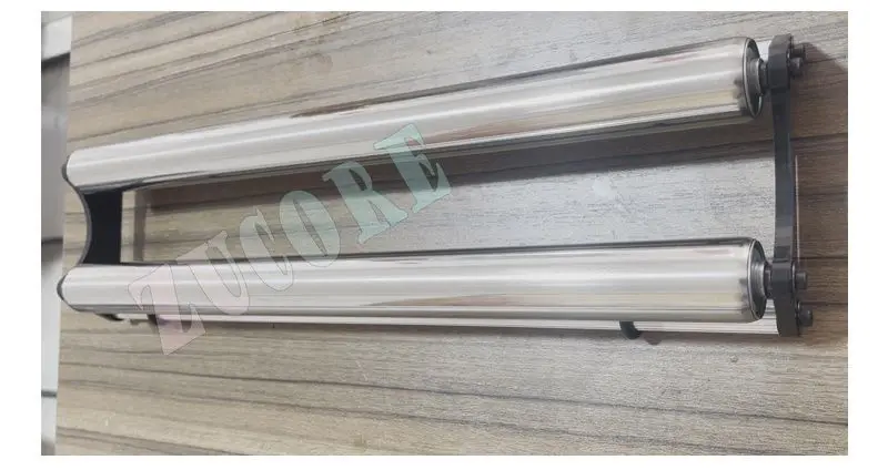 광고 재료 절단 브래킷 그래픽 스크린 롤링 백 절단 필름 배출 랙 스테인레스 스틸 도구 침대