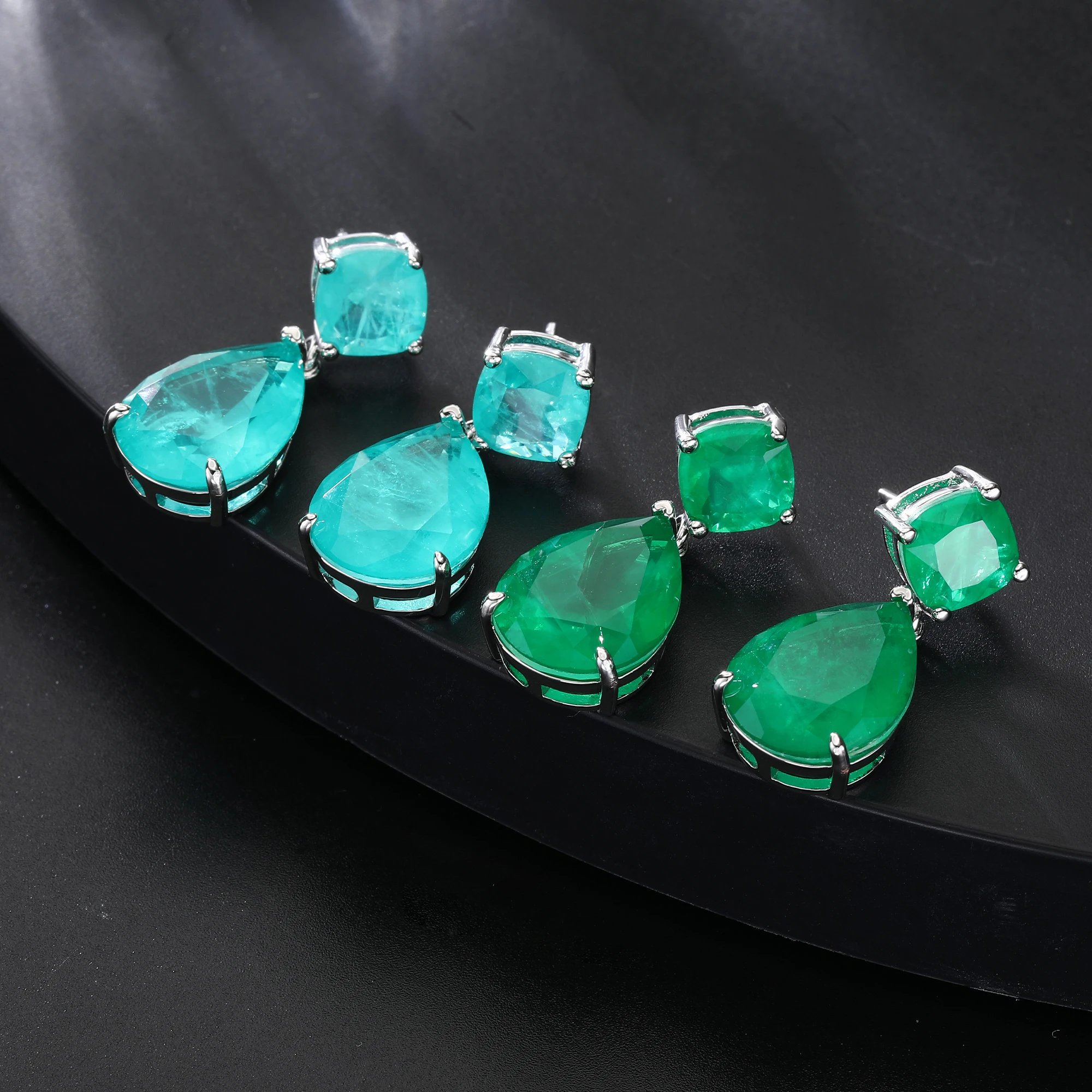 

Серьги Fusion Stone с покрытием из белого золота для женских украшений