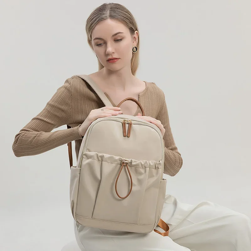 Large Bucket Bags Backpacks Maternity Youth Womans Anti-theft Nylon Canvas Drawstring For Computers School Luxury Fashion Casual