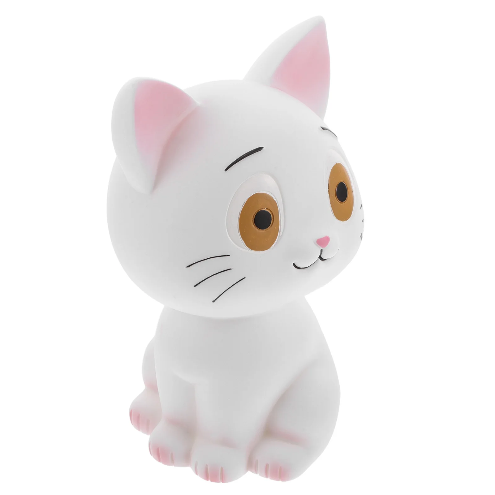 Kitten Money Pot Cat Money Bank Unbreakable Coin Box for Kids Boys Girls Cute Saving Pot Desktop Decor Savings Jar