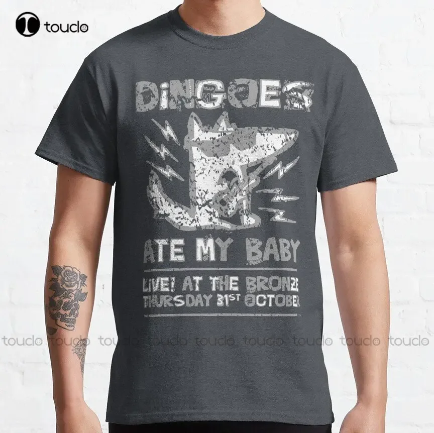 Dingoes Ate My Baby | Buffy The Vampire Slayer Band T-Shirt [Distressed] Classic T-Shirt Grandma Shirt Custom Gift Xs-5Xl New
