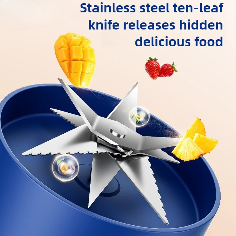 LED 디스플레이가 장착된 600ML 휴대용 주서기 가정용 소형 및 대용량 전기 주서기 감귤류 주서기 저속 주서기