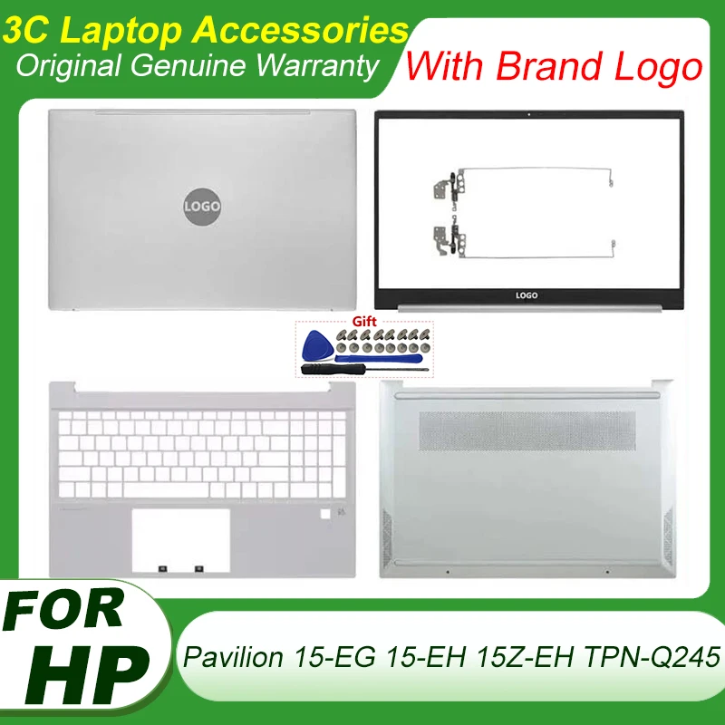 

New For HP Pavilion 15-EG 15-EH 15Z-EH TPN-Q245 TPN-Q246 Laptop LCD Back Cover Top Case Front Bezel Hinges Palmrest Bottom Case