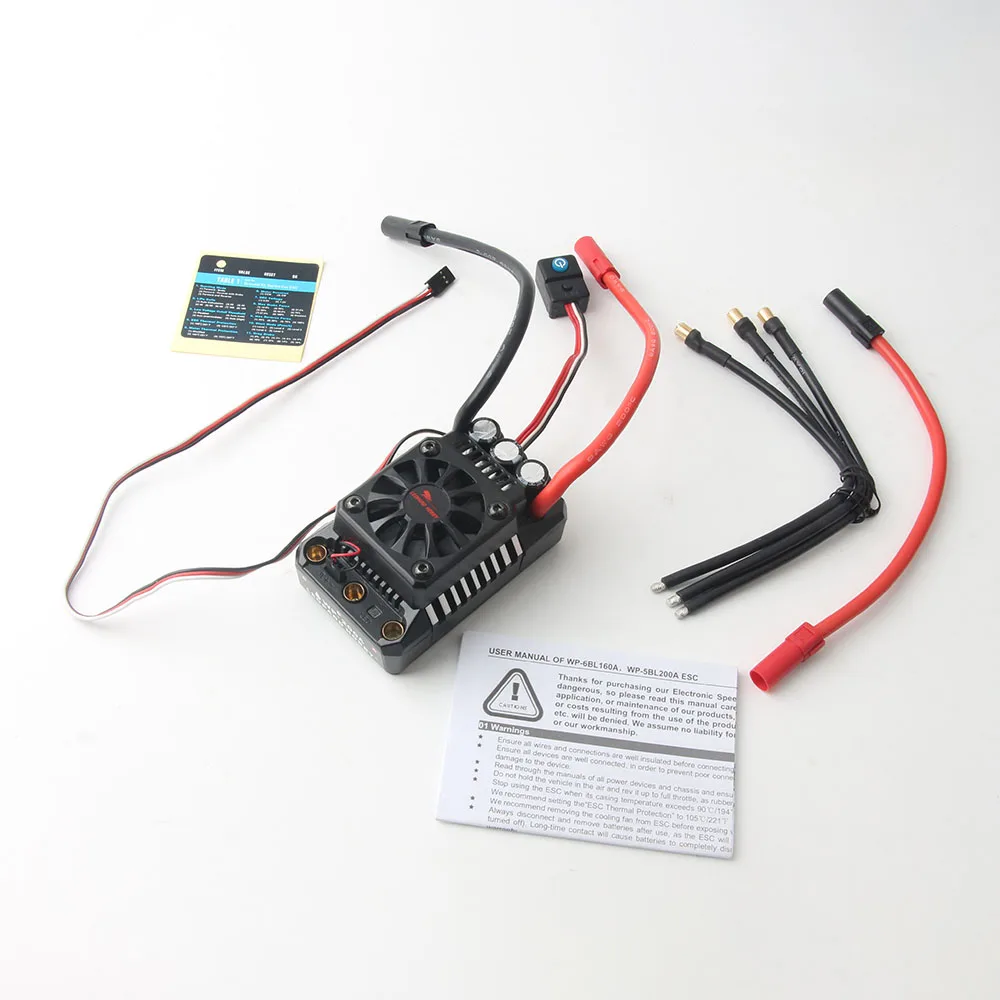 FATJAY LEOPARD HOBBY WATERPROOF WP-200A 3-8S LiPo Sup BEC：6A/Max.25A