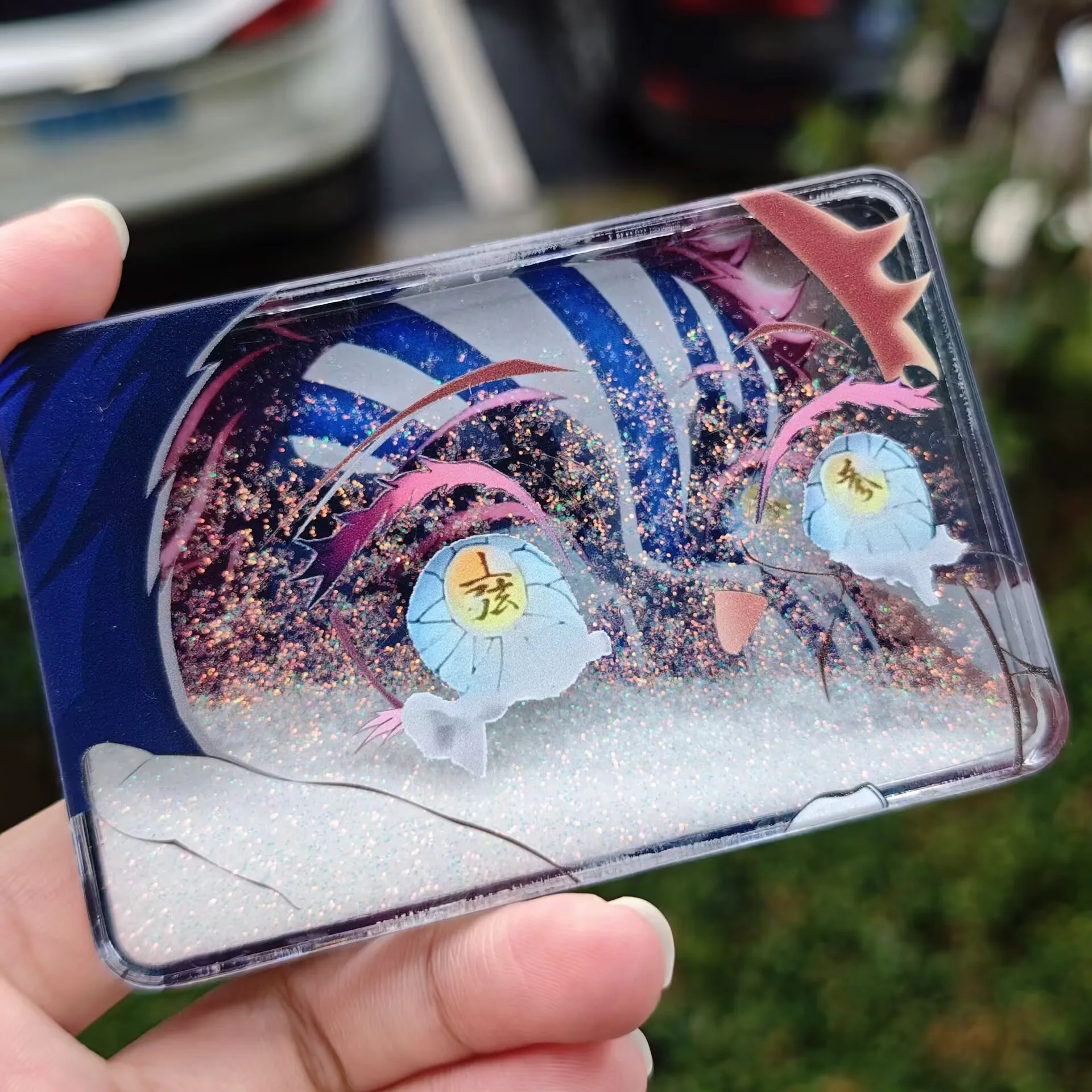 Em estoque figura de anime demon slayer-komatsu transformando em fluindo sandfall figura de ação brinquedos colecionáveis para fãs presentes