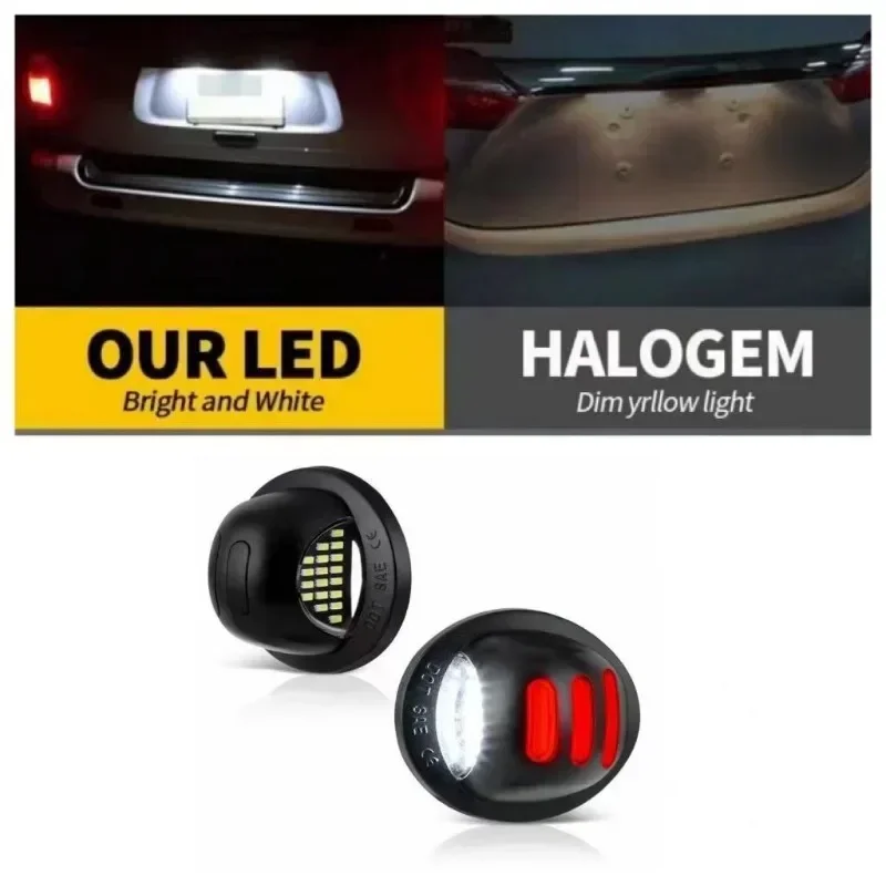 

License Plate Light 12V LED Number Signal Light For Ford F-150 F-250 | F-350 Ranger Bronco & Bronco II Ranger Explorer Led Light