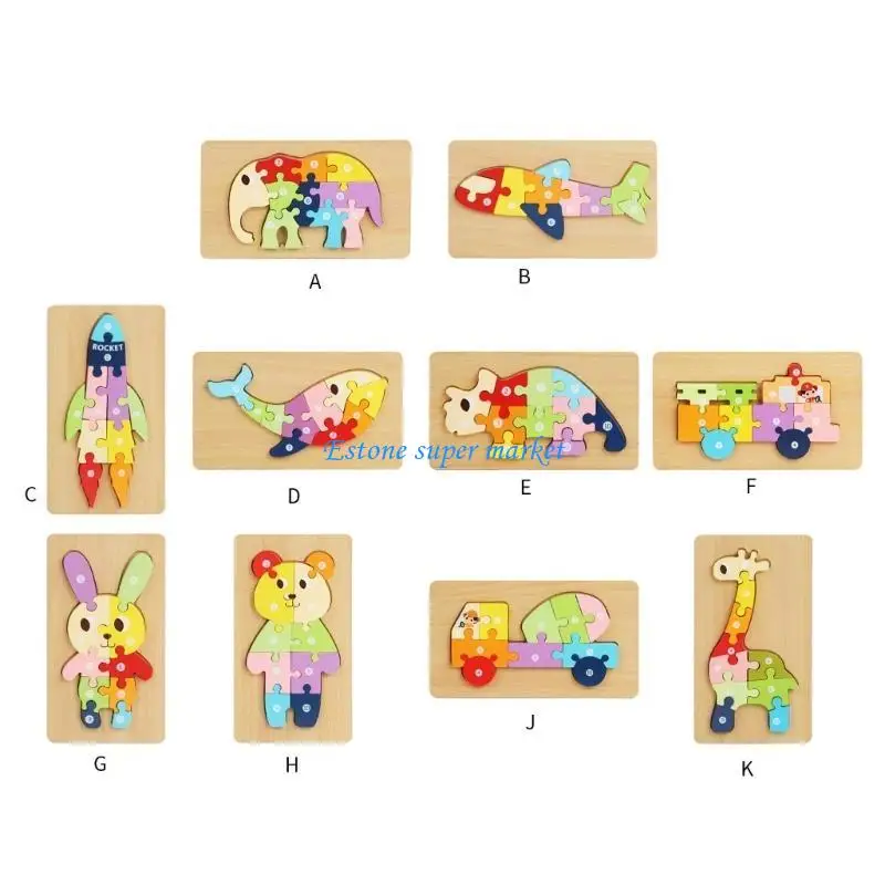 090B 유아 퍼즐 퍼즐 장난감 손과 눈의 조정 훈련을위한 장난감 장난감