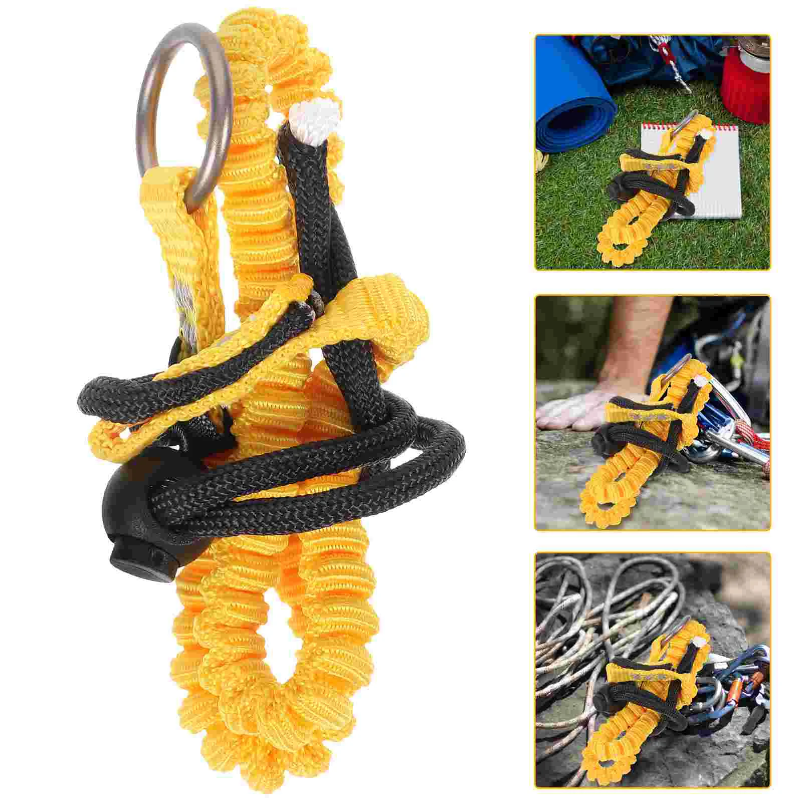 Rock Climbing Elastic Rope for Mountaineering Tool Stretch Outdoor Polyester Heavy Duty