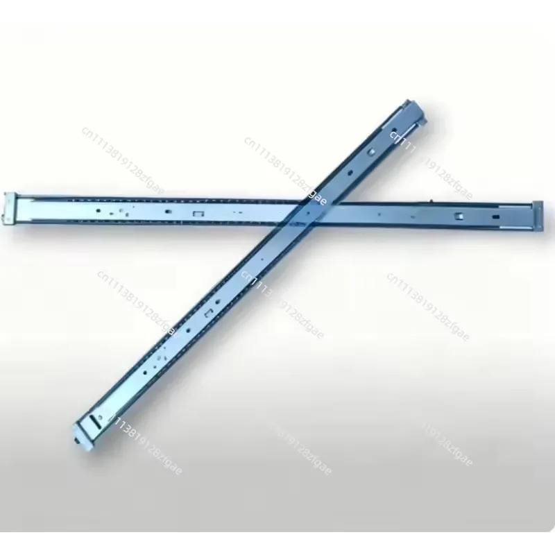 Heavy Duty 2U 3U 4U Server Slide Rails Kit, 450mm/650mm Three-Section Telescopic Rack Mount Guide Rails for Data Center