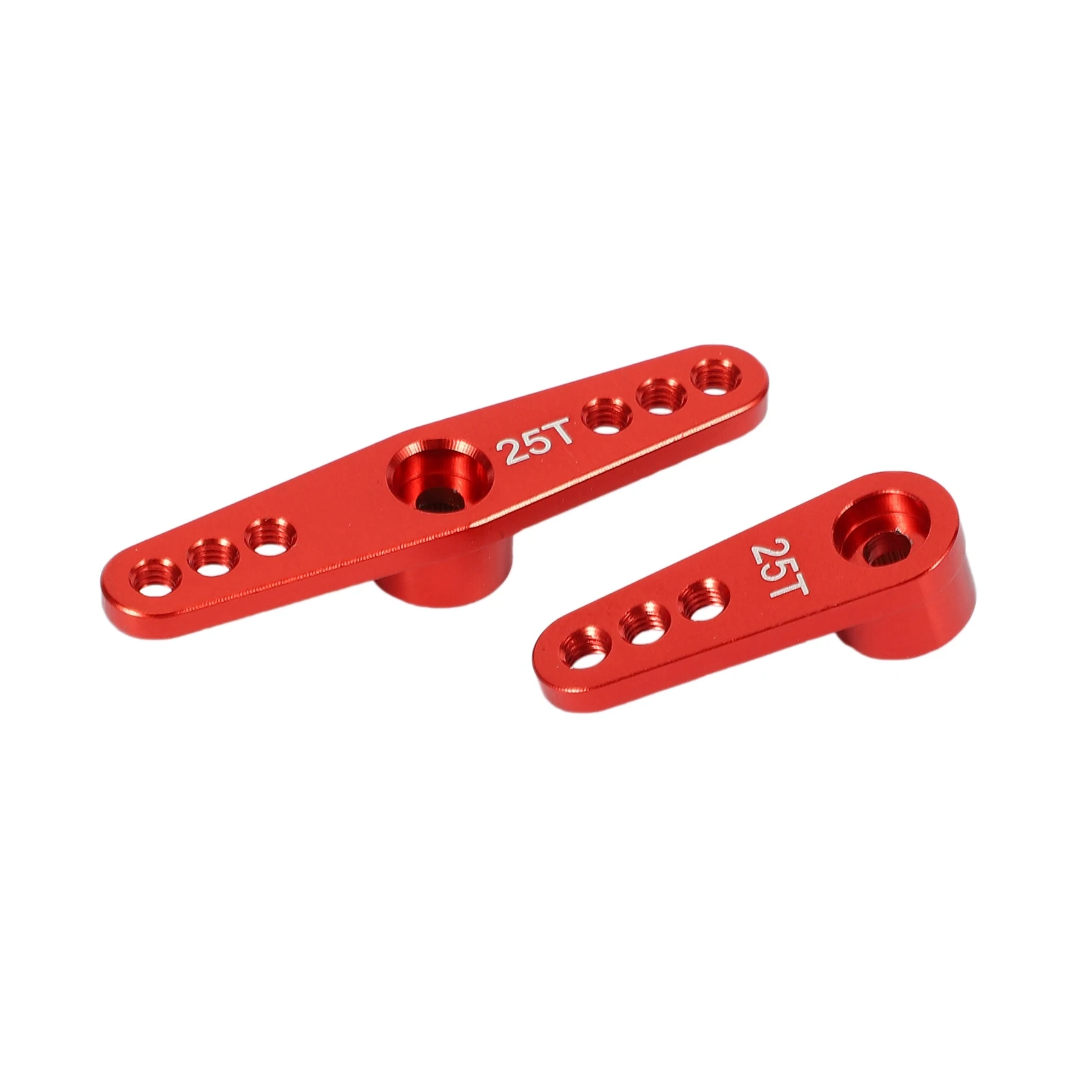 FBIL-8X 25T Aluminum RC Servo Horn For Futaba Savox Xcore HL HSP HD Power RC Tools,Red