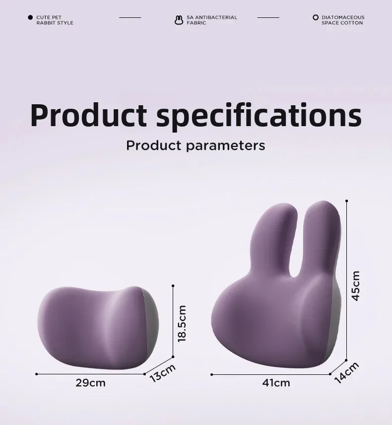 عالية الجودة العالمي سيارة مسند الرأس وسادة من اللاتكس مقعد السيارة الرقبة وسادة عالية الجودة الجلود تنفس كرسي داعم للفقرات القطنية وسادة السيارة