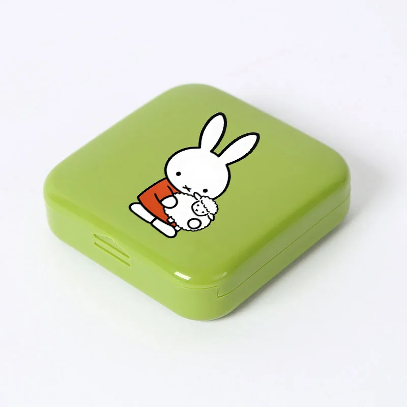 2025 صندوق دواء ميفي الجديد Kawaii الكرتون صندوق دواء محمول تخزين الأدوية اليومية مناسبة للسفر والاستخدام المنزلي