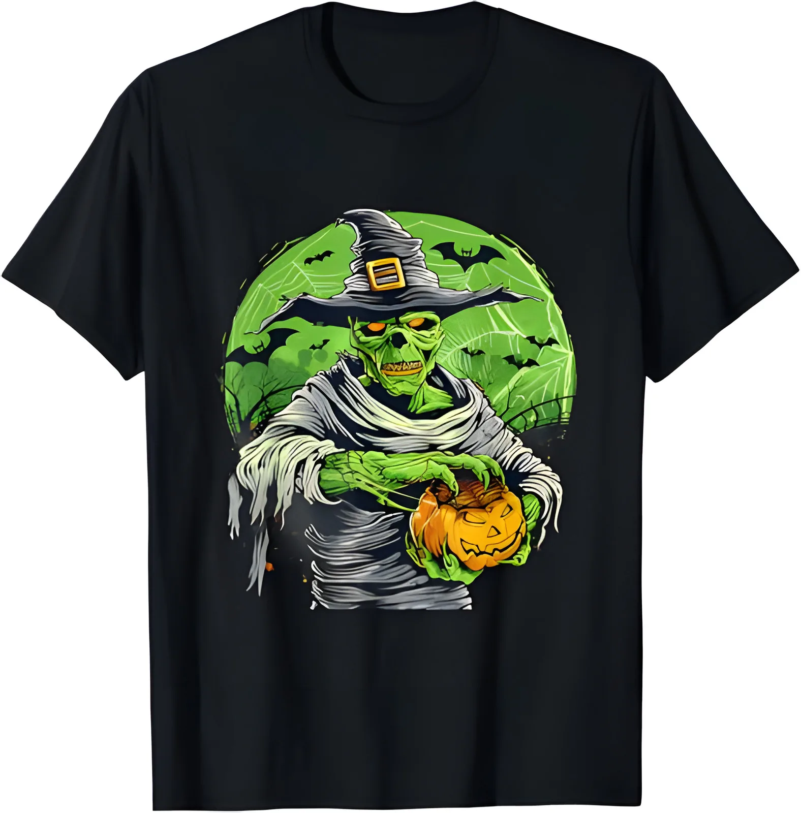 

Halloween Costume Pumpkin Witch Bats Trick Or Treat Zombie T-Shirt