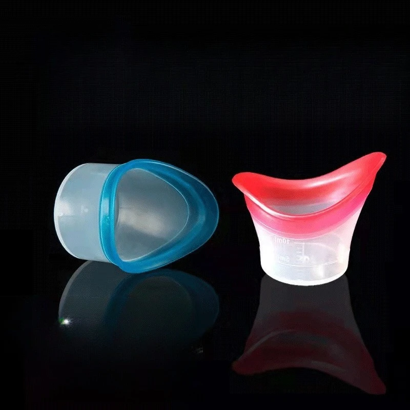10ml Silicone Eye Wash Cup Portable Reusable Eye Bath Cleansing Container Soft Comfortable Ergonomic Eyecup BPA Free Latex Free
