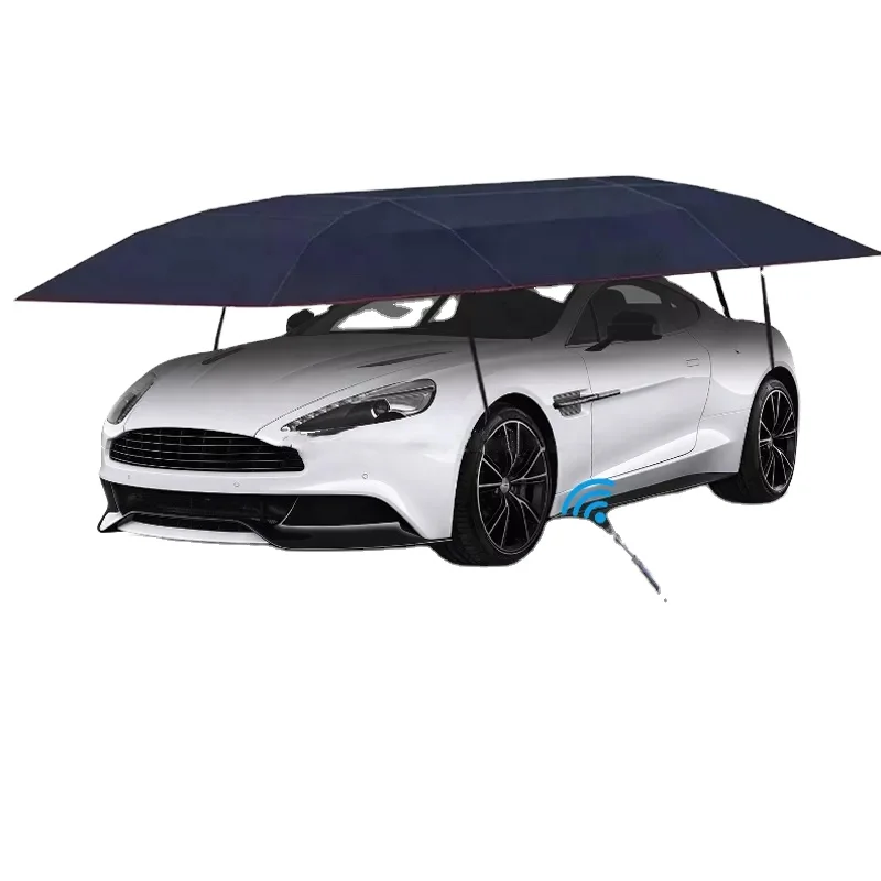 

Factory 2 in 1 Automobile Protection Car Umbrella Sunproof Sun Shade Cover Universal Automatic Car Tent