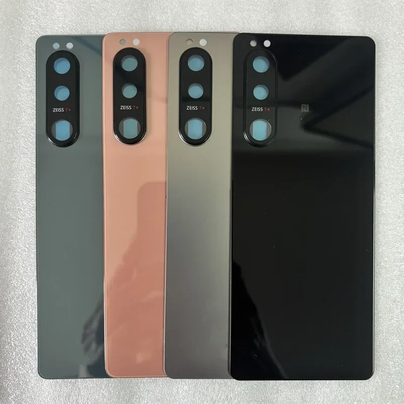 

Стеклянный чехол для задней крышки Sony XPERIA 5iii XQ-BQ72 X5III XQ-BQ52 SO-53B, крышка корпуса аккумулятора, запасные части для объектива камеры