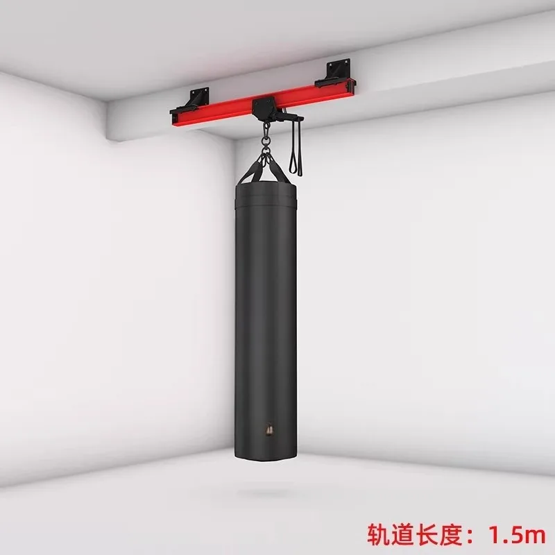 Boxing sandbag hanger Sandbag rack Hanging suspension bracket Rail slide fixed frame Sandbag hanger
