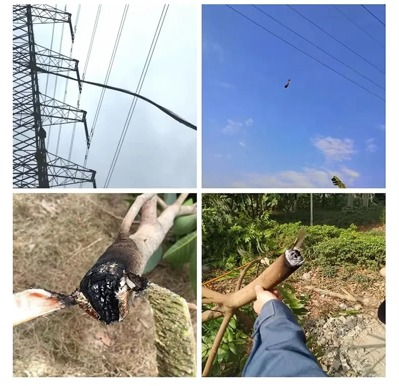 Fiber    Obstacle Clearer Tree Cutting Device For Tree Cleaning Machine Focus 500W 1000W 1500W 2000W