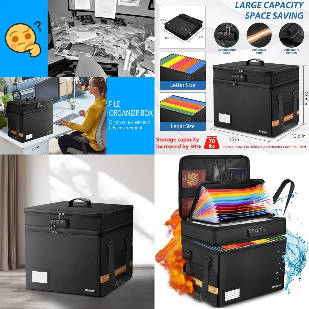 

Расширяемый органайзер для документов на 13 отделений, водонепроницаемый файловый бокс с замком, складной шкаф для хранения или подвесной органайзер для писем/документов