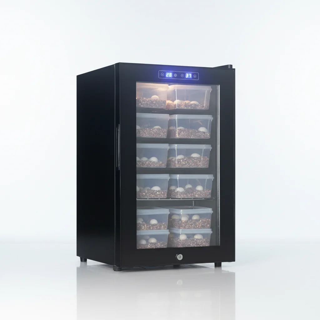 

Новый газовый инкубатор для рептилий на 130 л с контролем температуры для инкубации яиц ящериц, высокая продуктивность и процент вылупления