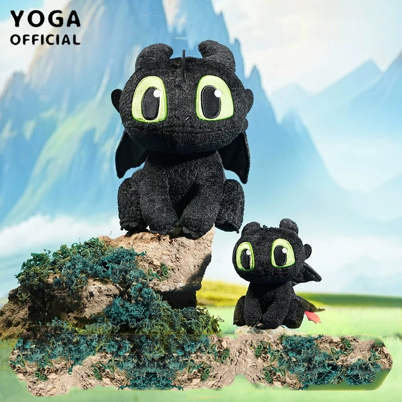 

Universal Studios How to Train Your Dragon Toothless Plush Plushies Stuffed Anime Night Fury Doll Plush Toy Xmas Gifts