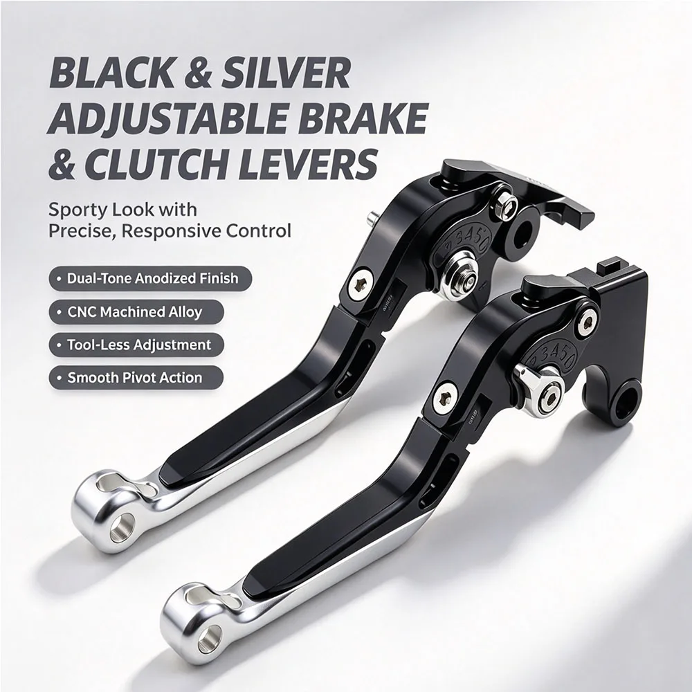 For Honda CB900 CB 900 900 2003-2006 Motorcycle CNC Folding Extendable Brake Clutch Levers Adjustable Handle Set Aluminum