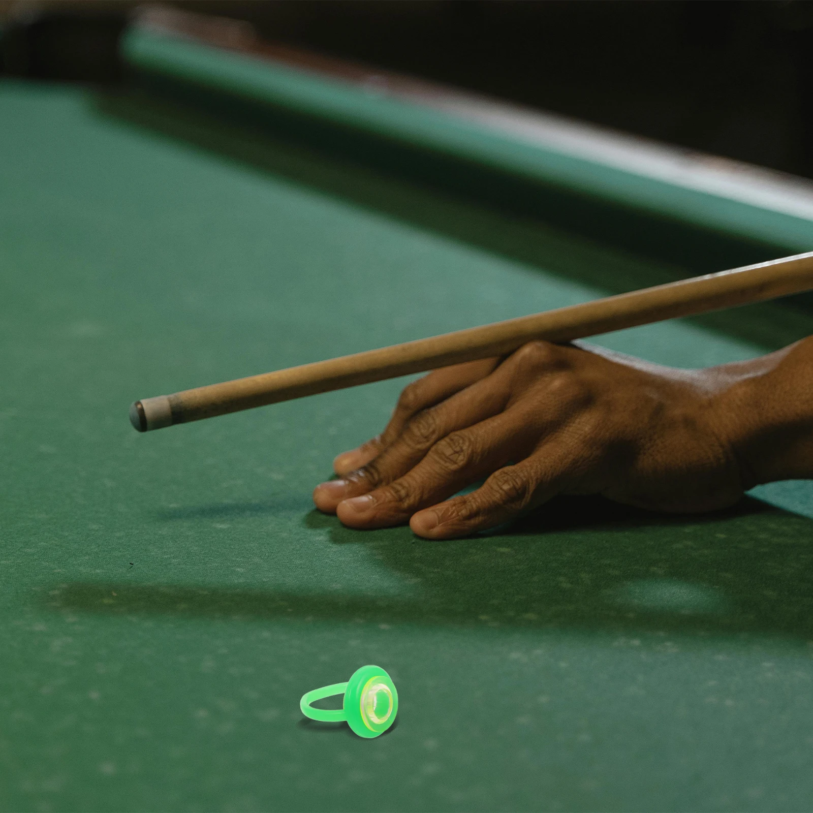 10Pcs Pool Cue Wall Rack Strong Plastic Billiard Stick Holder for Table Storage Compact Design Fits Multiple Cues Convenient