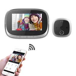 Digital Peephole Video Doorbell 4.3