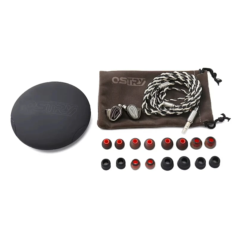 เทคโนโลยีไฮบริดหน่วยคู่หูฟังไฮไฟชุดหูฟัง Mmcx สายเคเบิลที่ถอดออกได้