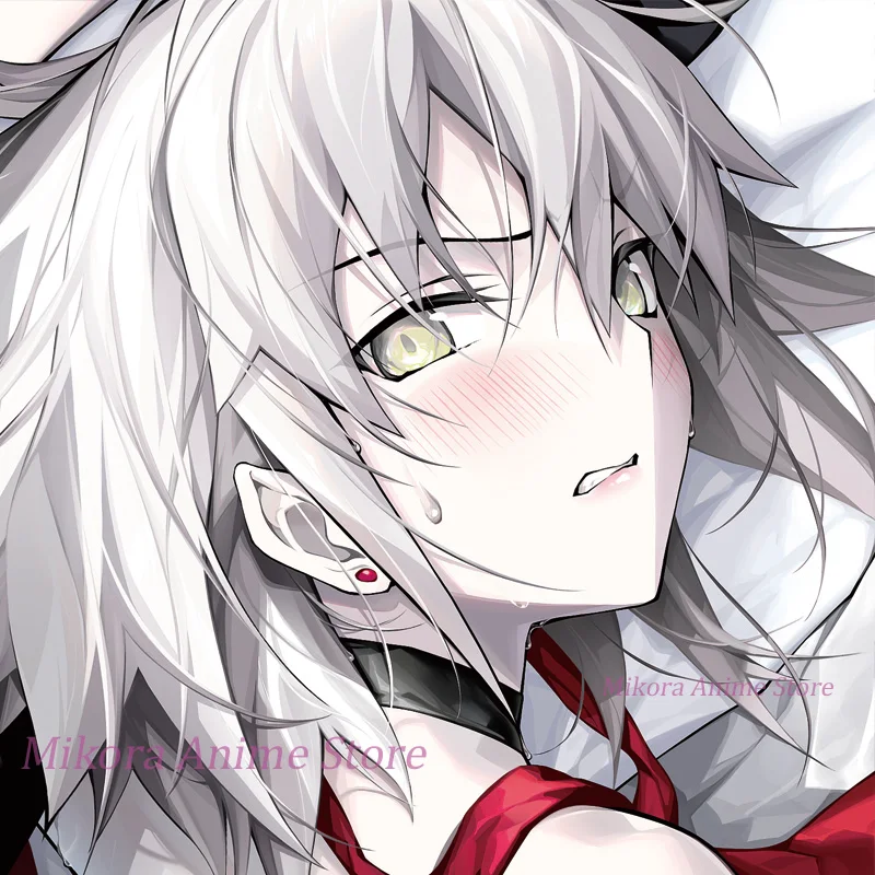 Dakimakura Saber Jeanne Alter Fate Anime Body Pillow Cover Double Sided Print Life Size Pillowcase Gift