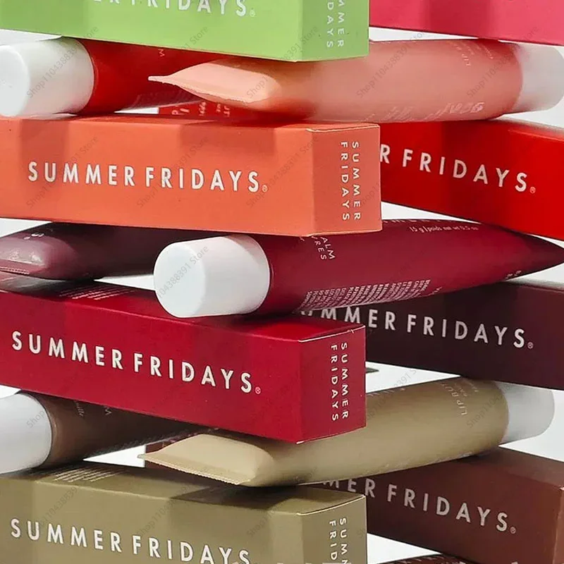 고품질 썸머 프라이데이즈 립글로스 립밤 보습 스무스 소프트 립 화장품 아이스 커피 핑크 슈가 메이크업 립 케어