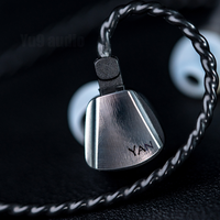 YU9 Audio YAN In Ear Dynamic In-ear HiFi Monitor Earphone PK ER4B/S/P/XR/554 Detachable 2Pin 0.78mm IEM for Audiophile Musician