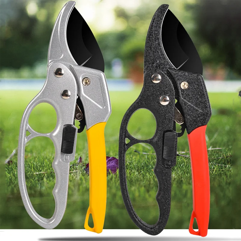 

Ножницы для обрезки ветвей, садовые ножницы для обрезки цветов, экономия труда, ножницы для толстых ветвей фруктовых деревьев, садовые инструменты