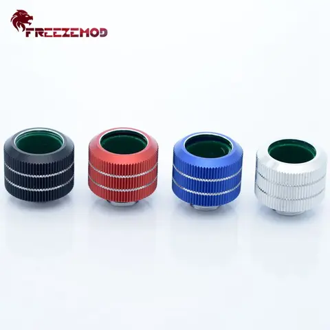 FREEZEMOD PC 물 냉각 하드 튜브 피팅 OD14mm 16mm 12mm 아크릴/PETG 파이프 HYGKN-B16MM
