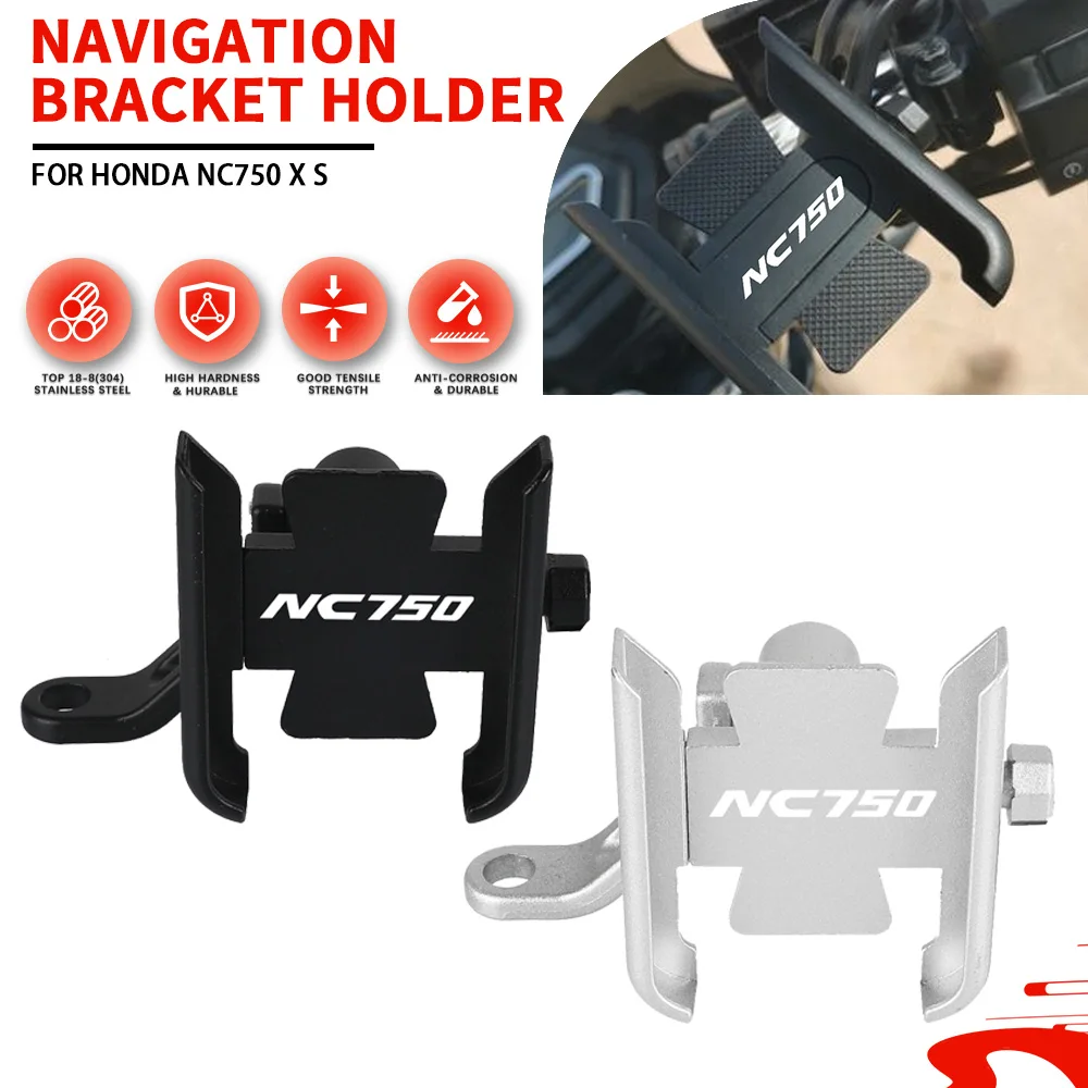 

Для HONDA NC750 NC750 NC750 X S аксессуары для мотоциклов, держатель для мобильного телефона на руль, GPS-подставка, кронштейн