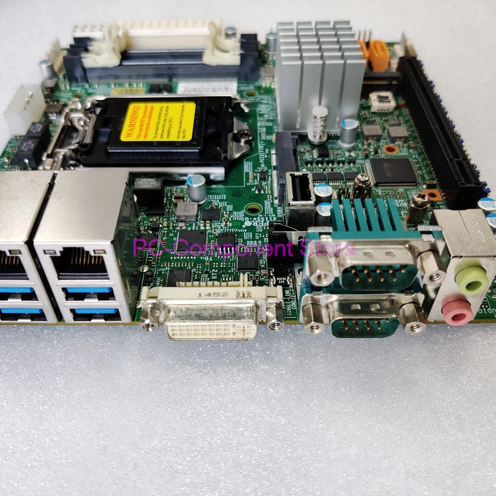 Server-Motherboard Single-Channel LGA1151 Q170 Mini-ITX Small Board X11SSV-Q
