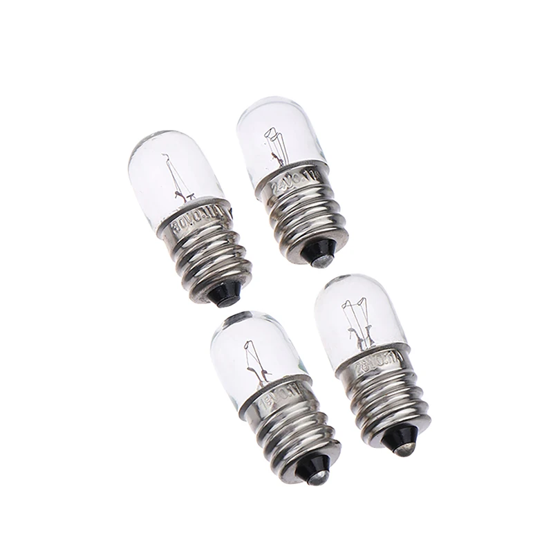 1Pc new E12 18V 24V 28V 30V Mini Bulb For Indicator Light Little Bulb For Test Experiment Teaching Flashlight Screw Based Bulb