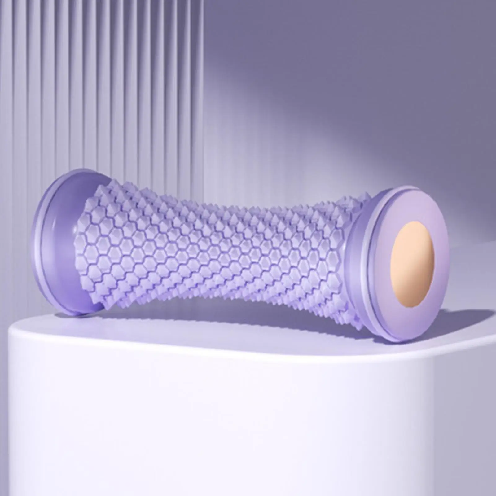 

Роликовый массажер для ног, портативный ролик для мышц арки стопы, нескользящий рефлексологический инструмент для занятий спортом, дома, сидения, упражнений перед сном, офиса